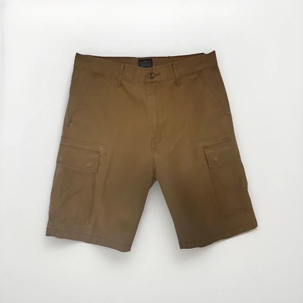 Levi's Shorts Mens Size 32 Carrier Cargo Canvas 9 in Inseam Brown Hiking Casual‎